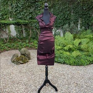 Plum cocktail dress❣️